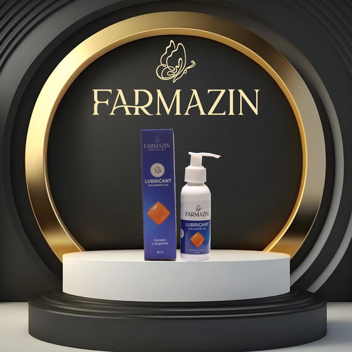 Lubricant Gel with L Arginine ژل لوبریکانت حجم دهنده حاوی ال آرژنین فارمازین