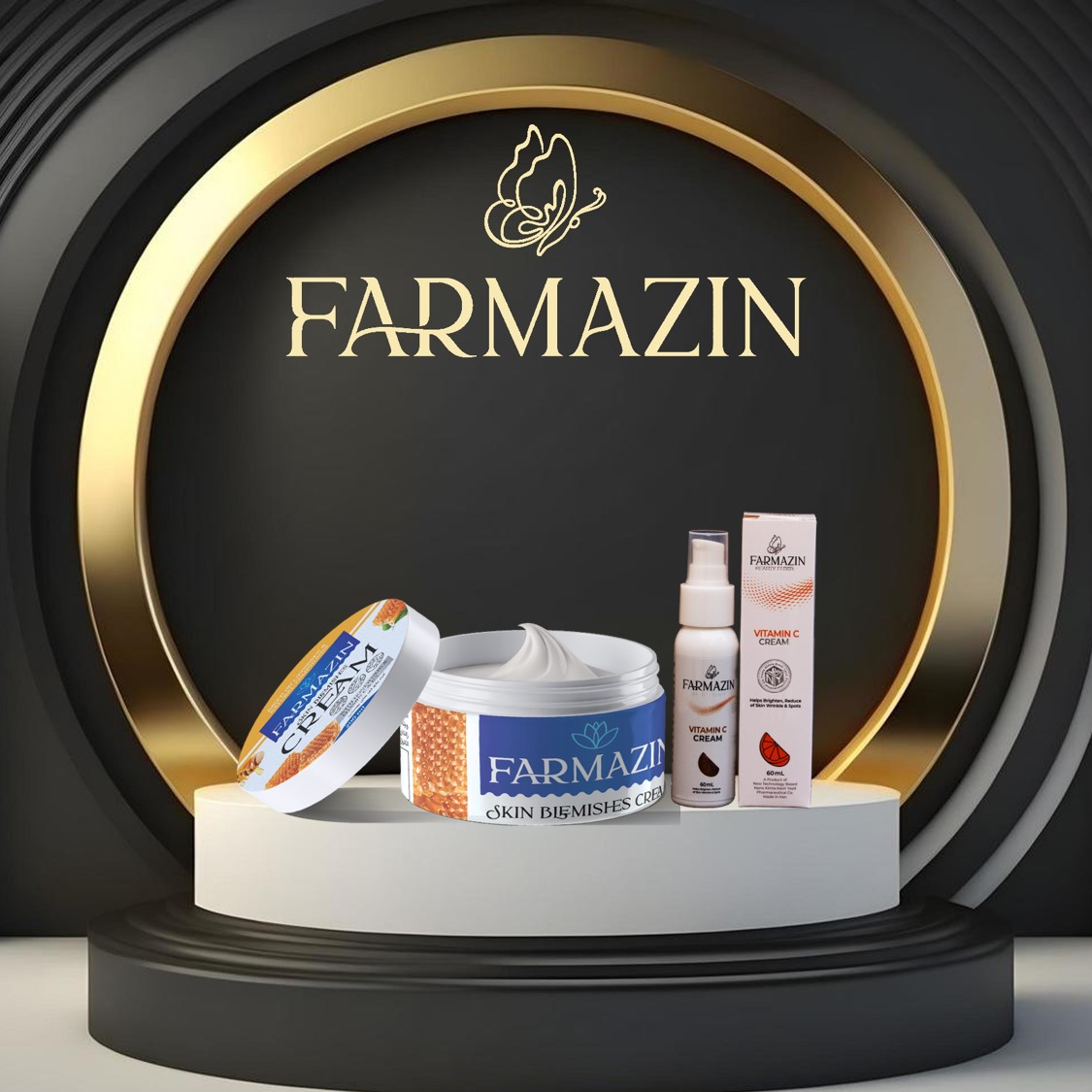 Vit C Cream کرم ویتامین C روشن کننده و ضدلک فارمازین