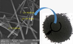 پودر نانومیله های منگنز دی اکسید